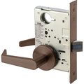 Yale Commercial 8847FL X 626 AUR Field Reversible Mortise Lockset 85027